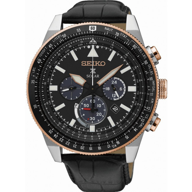 seiko Prospex Solar Chronograph SSC611P1 mens watch